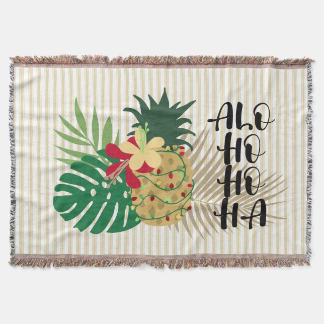 ALO-HO-HO-HA Hawaiian Tropical Pineapple Filt (Framsidan)