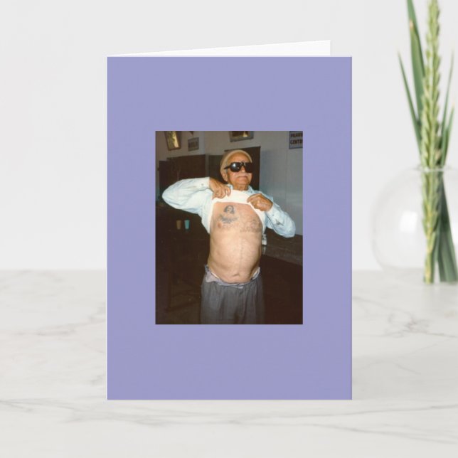 Alobas tatuering kort (Framsida)