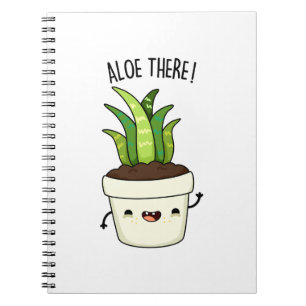 Aloe där rolig Aloe Vera skämt Anteckningsbok