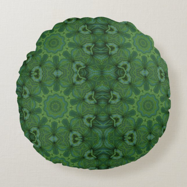 Aloe där rund kudde (Framsidan)