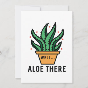 Aloe där tack kort