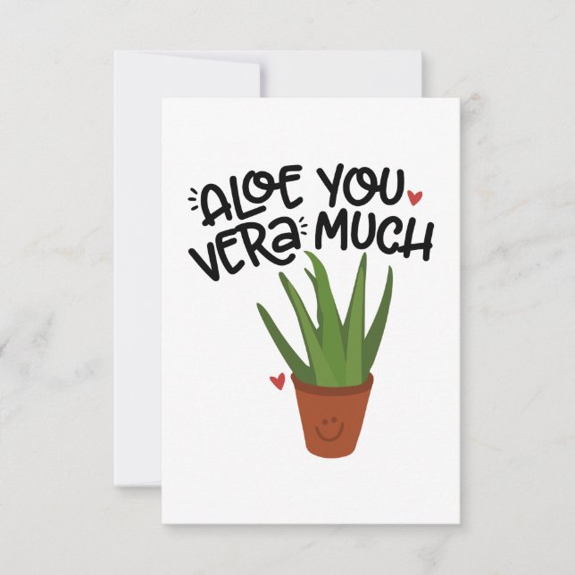 Aloe du väldigt mycket inbjudningar (Framsida)