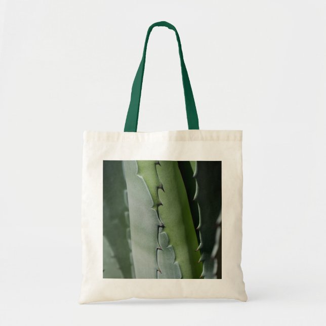 Aloe - Macro Fine Art-foto Tygkasse (Framsidan)