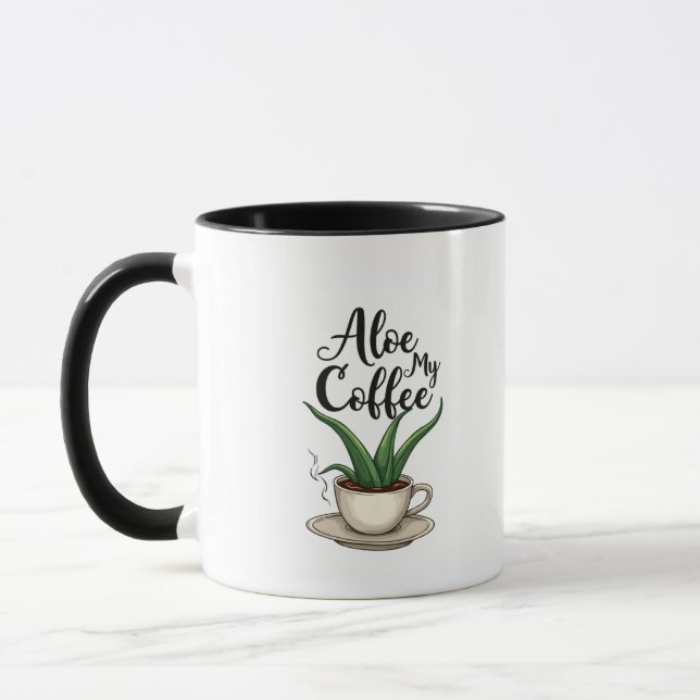 aloe min koffee mugg (Vänster)