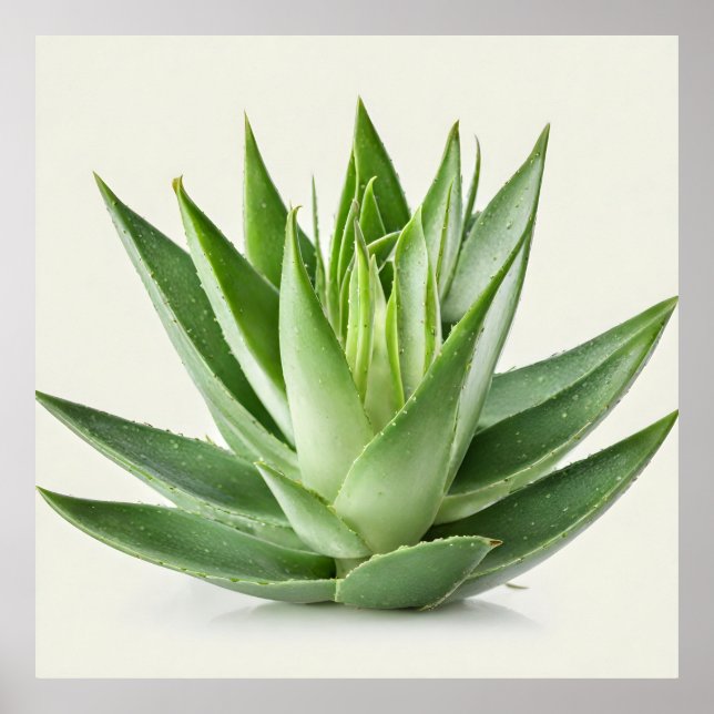 Aloe Vera-anläggningen Poster (Framsidan)