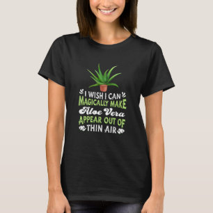 Aloe Vera Garden Succulent Plant Magic Aloe Ver T Shirt