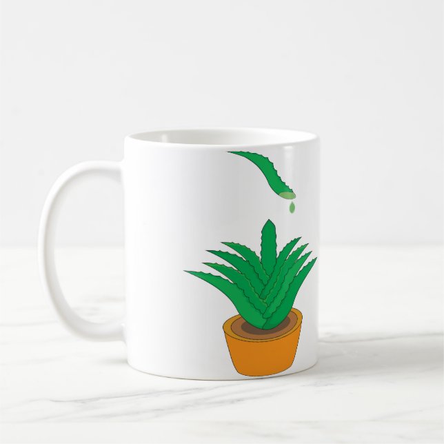 Aloe Vera Kaffemugg (Vänster)