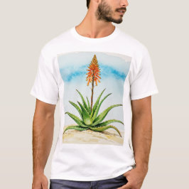 Aloe vera plant t shirt