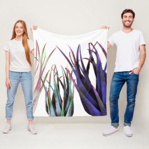 Aloe Vera Plants Art Fleecefilt