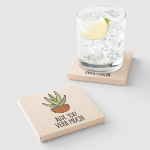Aloe Vera Stenunderlägg