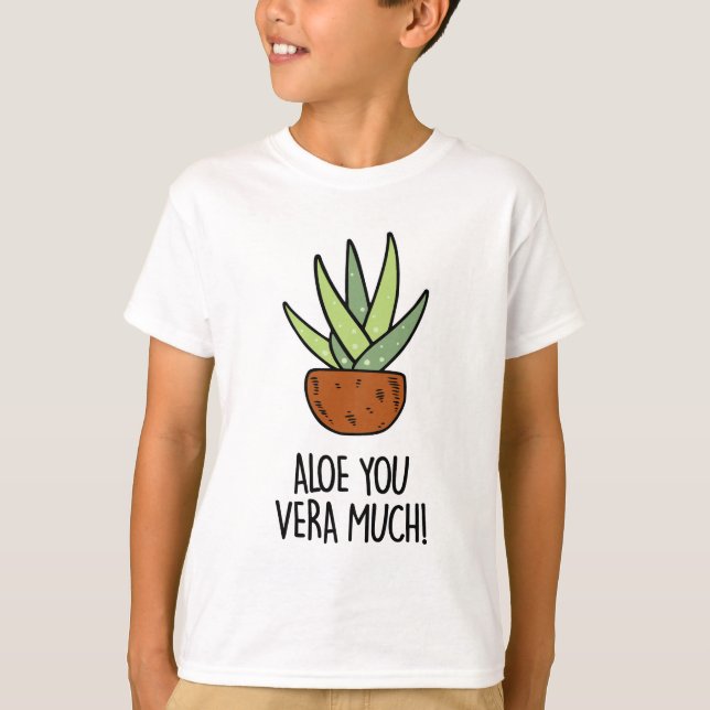 Aloe Vera T Shirt (Framsida)