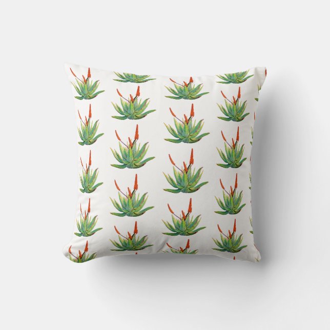 Aloe Vera Throw Cushion Kudde (Framsida)