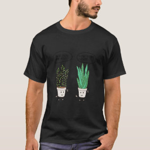 Aloe Vera Thymian Talking Cute Gardener Planting T Shirt