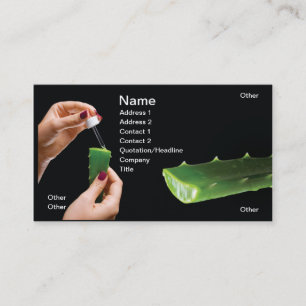 Aloe Vera Visitkort