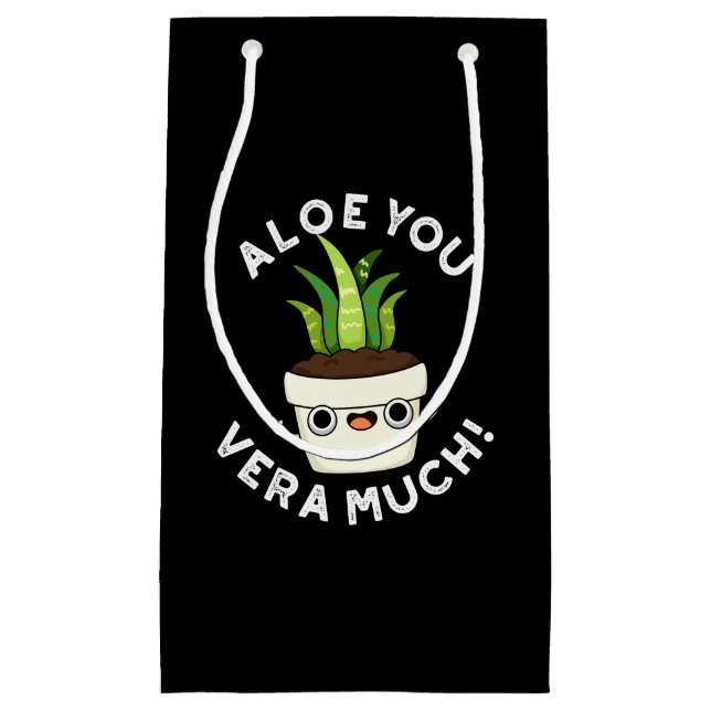 Aloe You Vera Müch Lung Plant Pun Mörk BG (Framsidan)