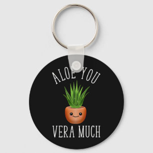 Aloe you Vera Münch Nyckelring