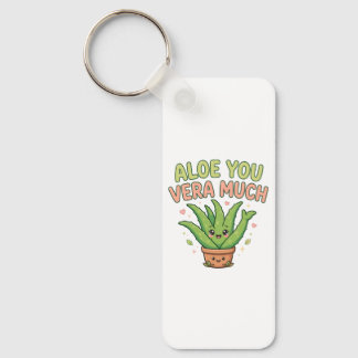 Aloe You Vera Mycket Nyckelring