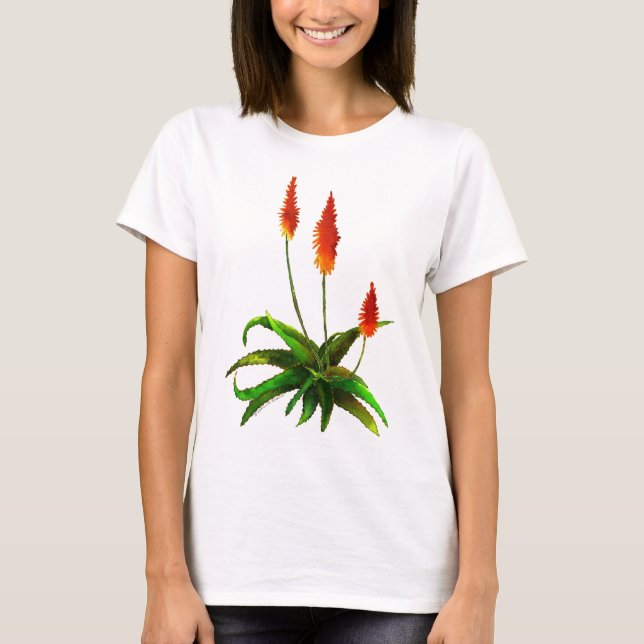 AloevattenfärgT-tröja T Shirt (Framsida)