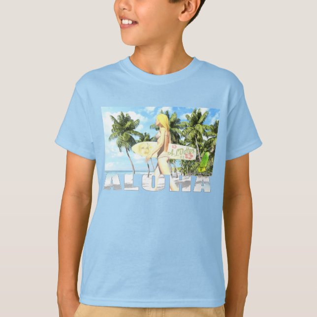 Aloha 01 t shirt (Framsida)