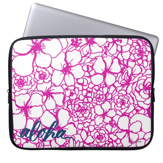 Aloha 15in laptop sleeve (Framsidan)