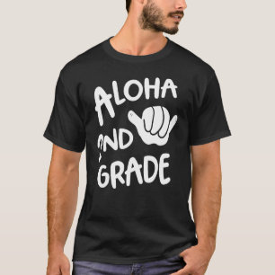 Aloha 2:a Klass Back to school Hawaii Shaka Coola  T Shirt