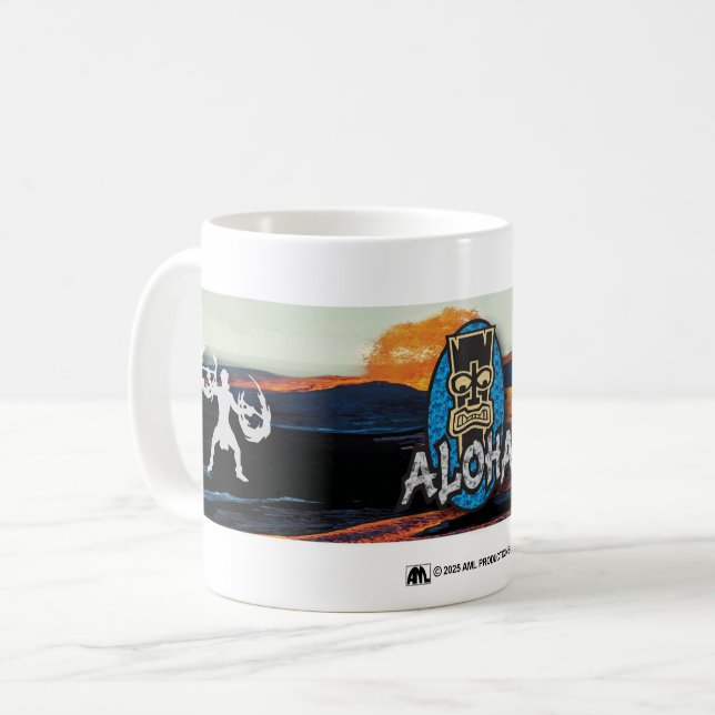 ALOHA 3 KAFFEMUGG (Framsida vänster)