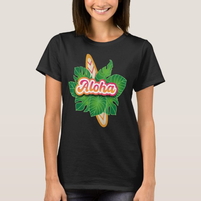 Aloha 4 t shirt (Framsida)