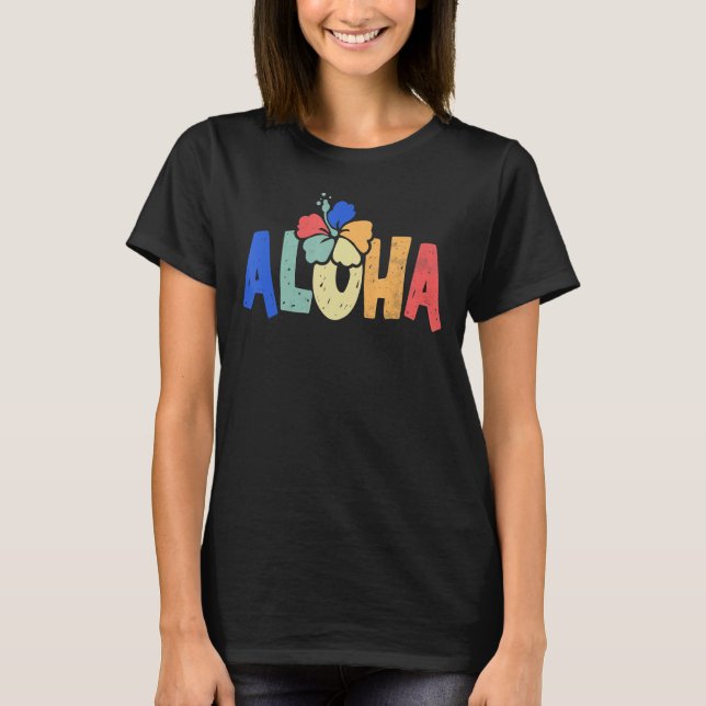 Aloha 5 t shirt (Framsida)