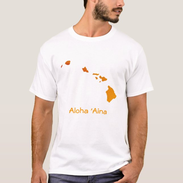 Aloha 'Aina Tee Shirt (Framsida)