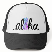 Aloha Ananas Lastbilschaufför Hatt