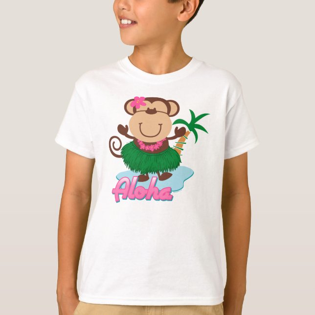 Aloha apaskjorta tee shirt (Framsida)