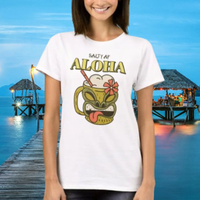 Aloha av Salty AF T Shirt (Skapare uppladdad)
