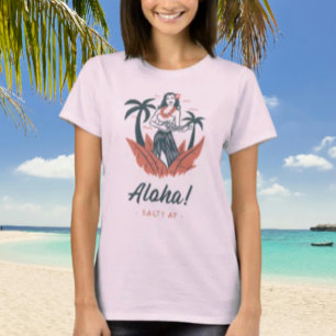 Aloha! av Salty AF T Shirt