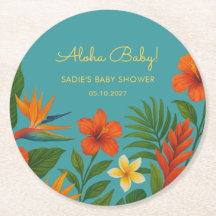 Aloha Baby! Chic Tropisk Bebis Shower