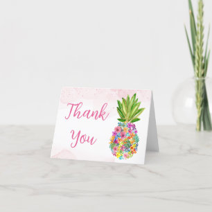 Aloha Baby Shower - tackkort