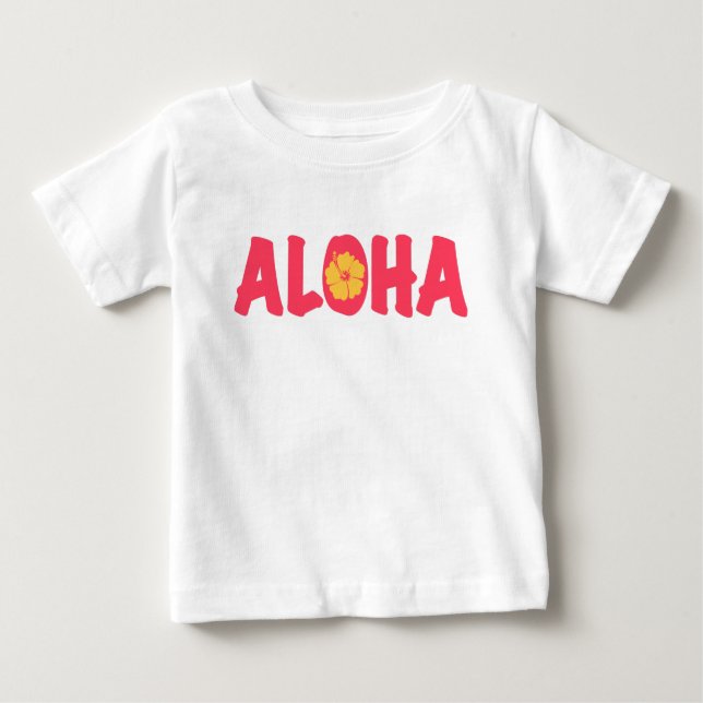 Aloha Baby T-Shirt (Framsida)