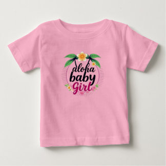Aloha Babyflicka Nya Föräldrar T Shirt