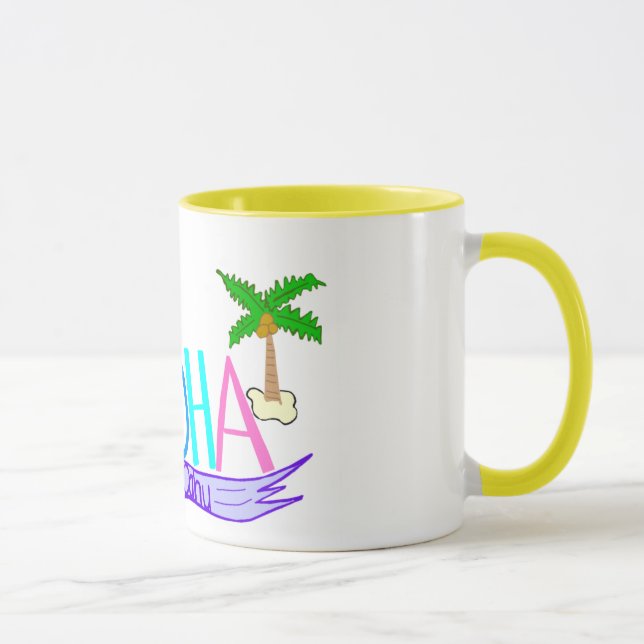 Aloha banermugg mugg (Höger)