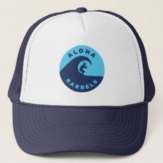 Aloha Barrels 2 Färg Circular Logotyp Keps