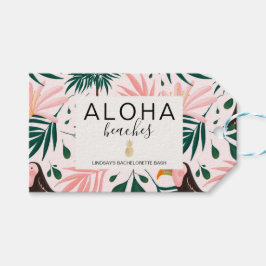 Aloha Beacher Bachelorette Presentetikett