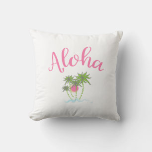 Aloha Beacher Hawaiian Stil, sommar Kudde