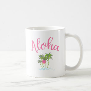 Aloha Beacher Hawaiian Stil Summera Kaffemugg