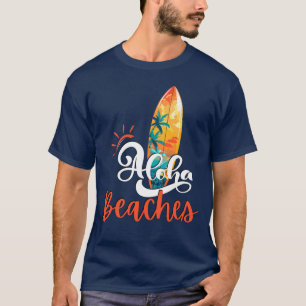 Aloha Beacher Manar Navy Blue T Shirt