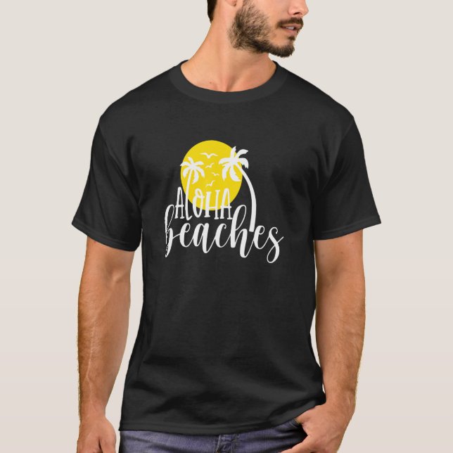 Aloha Beacher T Shirt (Framsida)