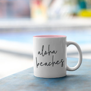 Aloha Beacher Två-Tonad Mugg