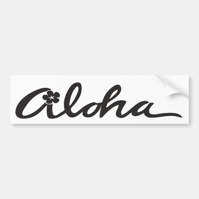 Aloha Bildekal (Framsidan)