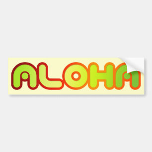 Aloha Bildekal