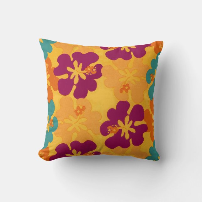 Aloha blommor kudde (Framsida)