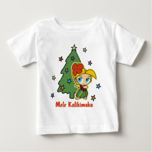 Aloha blond Hula för honungjul flicka Tee Shirt
