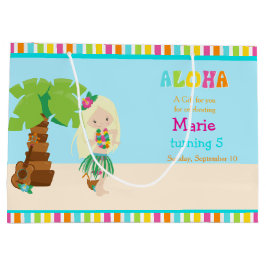 Aloha Blonde Hair Girl Tack